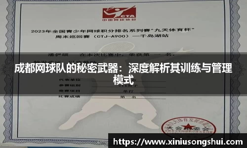 成都网球队的秘密武器：深度解析其训练与管理模式